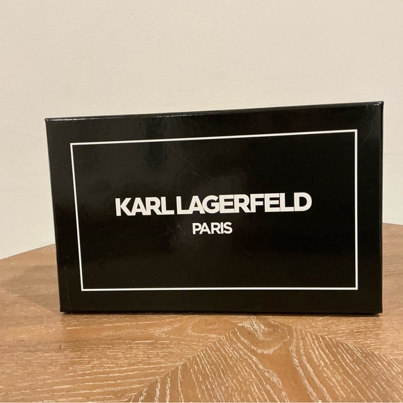 Karl Lagerfeld Kids Cat and Wallet Set - Black and Cream - Picture 4 of 8